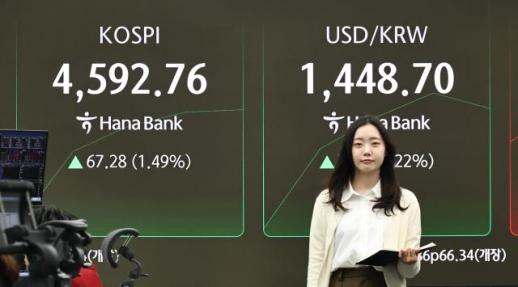 韩国KOSPI指数再创纪录新高 半导体板块领涨