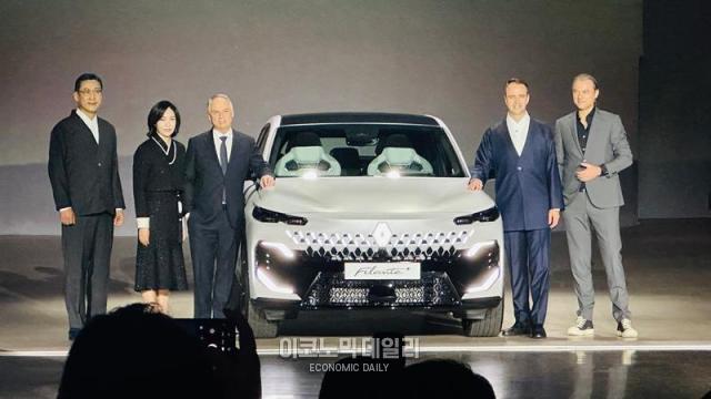 [현장] 수출 부진 르노코리아, 야심작 필랑트 공개…HEV 시장 게임 체인저 될까 