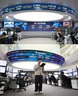 [지다혜의 금은보화] 코스피 훈풍에 은행 딜링룸도 활기…4대銀, 조용했던 트레이딩 경쟁 점화