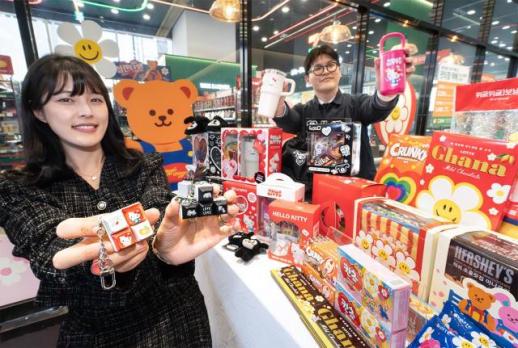 情人节效应叠加IP联名 韩国便利店掀起Keycap热潮