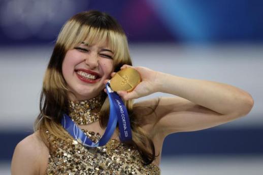 Alysa Liu Wins Olympic Women’s Figure Skating Gold, First for U.S. Since 2002