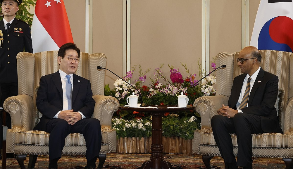 李, 타르만 싱가포르 대통령과 면담…양국 관계 각별