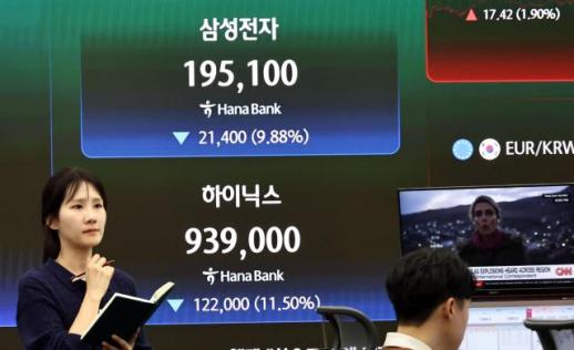 中东地缘风险升温 韩国半导体龙头股遭遇重挫