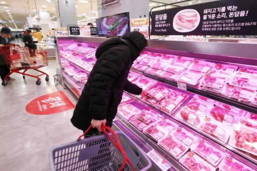 韩国餐桌物价持续走高 肉类价格同比普涨超10%