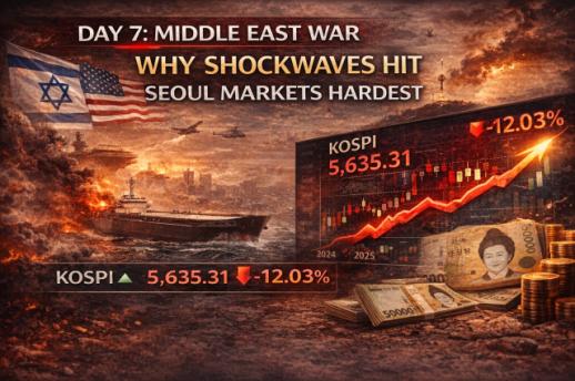 Day 7 Middle East War: Why shockwaves hit Seoul markets hardest 