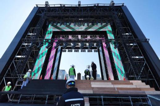 BTS Live D-2 : RM and Jin urge fans safety for landmark Gwanghwamun return