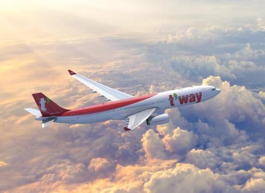 T’way Air Says Incheon-Saga Route Hit 95% Load Factor in Jan.-Feb., Up 12 Points