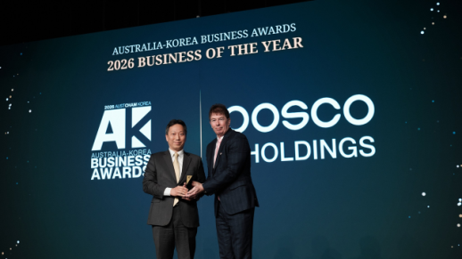 POSCO Holdings named Business of the Year at 2026 Australia–Korea Business Awards