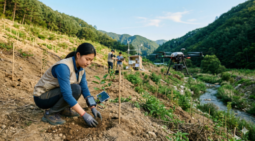 Kookmin University researchers to develop carbon absorption ecosystem restoration technology 