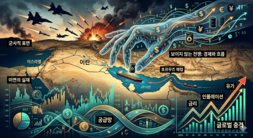 [뒤집어보는 이란전쟁 ①] 데이터가 말하는 전쟁의 본질...군사가 아니라 경제를 겨누는 시대