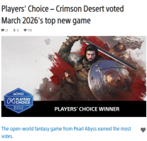 빠른 패치 통했다…펄어비스 붉은사막, 플레이스테이션 3월 최고의 신작 선정