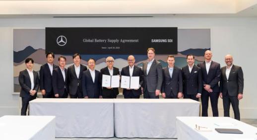 Samsung SDI strikes first battery supply deal with Mercedes-Benz