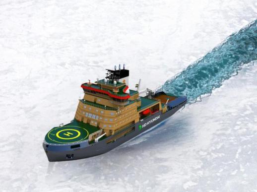 HD Hyundai Heavy Wins First Overseas Icebreaker Order, Eyes Arctic Shipping