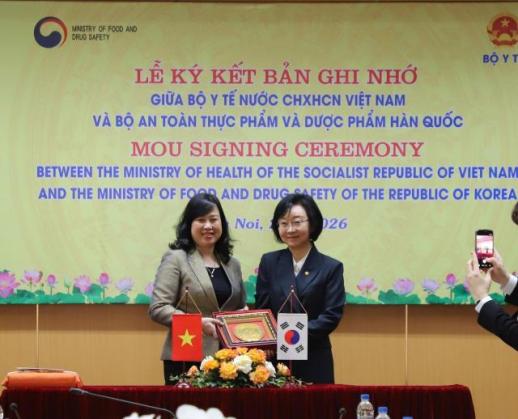 South Korea, Vietnam Sign MOU to Expand Food and Drug Regulatory Cooperation