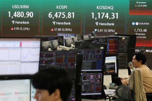 코스피 6500 첫 돌파 후 6475.81 마감…사흘 연속 최고치 경신