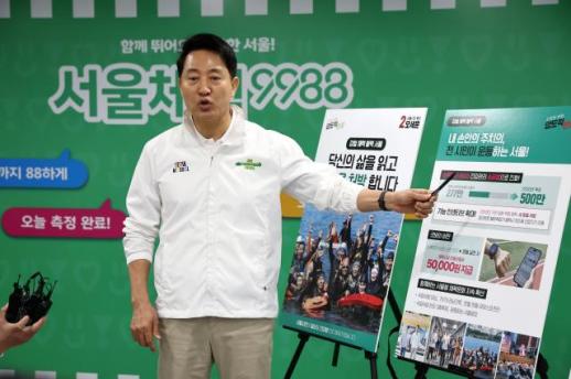 Seoul Mayor Candidate Oh Se-hoon Unveils First Pledge to Cut Health Gaps