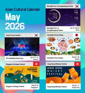 Asian Culture Calendar