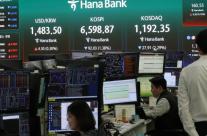 코스피, 외국인 매도에 6590선 후퇴…사흘 최고치 행진 멈춰