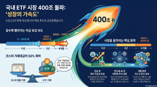 South Korea ETF Assets Top 400 Trillion Won as KOSPI Rally Fuels Shift From Stock Picking