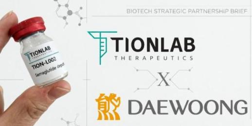 Daewoong Pharmaceutical Partners with Tion Lab Therapeutics to Develop Monthly Obesity Treatment