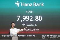 오늘도 사상 최고 코스피, 7953.41 출발… 꿈의 8000선 눈앞