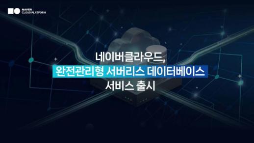 쓴 만큼만 낸다…네이버클라우드, 서버리스 DB 출시