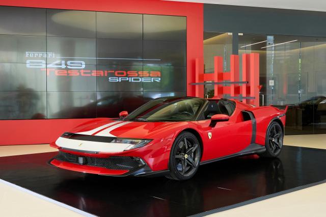 Ferrari 849 Testarossa Spider Launches in South Korea