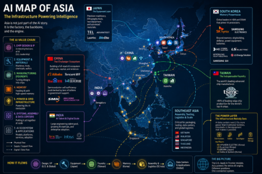 ASIA INSIGHTS: How Asia is redrawn into the AI map 