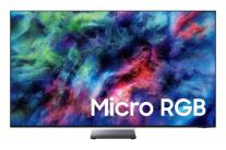 밝기·AI·게이밍 다 잡았다…삼성전자, 마이크로 RGB TV 해외 호평 이어져