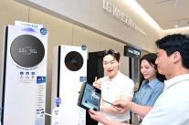 LG전자, 에어컨 생산라인 풀가동…AI·구독·D2C 삼박자 통했다