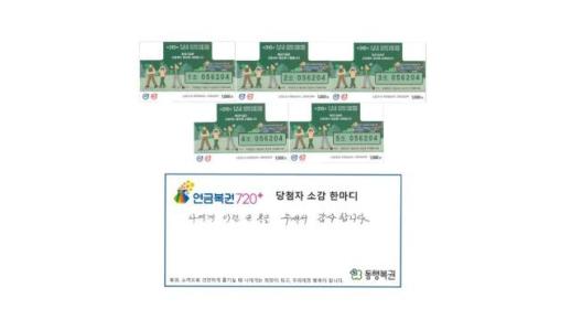 Dreaming of Meeting President Lee Jae-myung Leads to Lottery Win