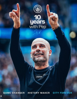 Pep Guardiola Steps Down as Manchester City Manager After 10 Years