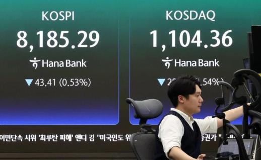 미·이란 무력 충돌에 한은 금리인상 시사까지… 겹악재 코스피, -0.53% 하락하며 일보 후퇴
