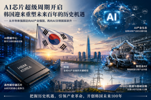 【社论】AI芯片超级周期开启 韩国迎来重塑未来百年的历史机遇