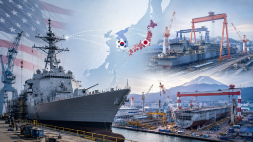 U.S. Navy Considers Building Warships in South Korea and Japan