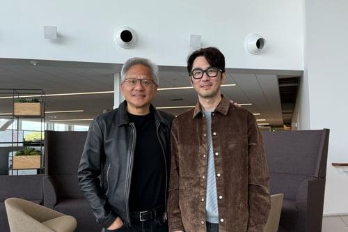 젠슨 황, 크래프톤 만난다…게임 AI 넘어 휴머노이드 협력 주목