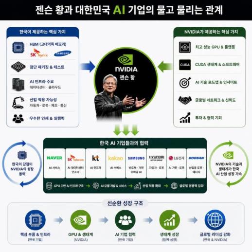 NVIDIAs Jensen Huang Meets South Korean Business Leaders Amid AI Boom