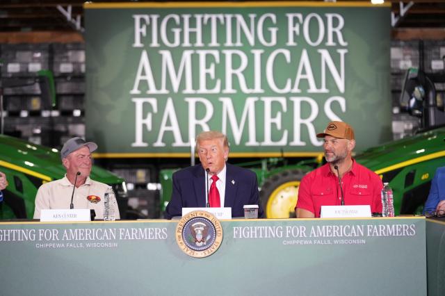 Trump Appeals to Farmers in Wisconsin, Emphasizes Support