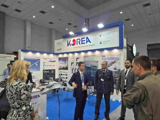 KOTRA Operates Korean Pavilion at Bulgarias Defense Exhibition