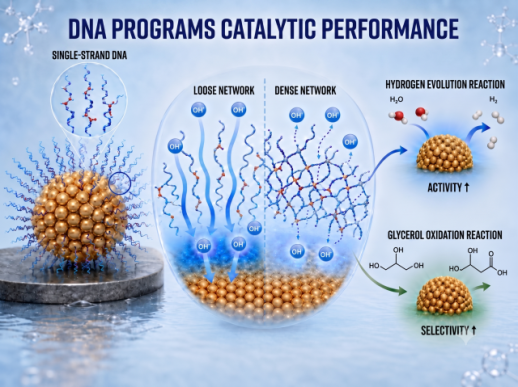 Researchers design DNA coatings to control catalyst environments for chemical production