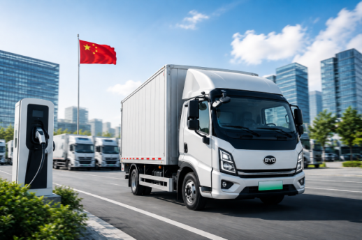 China Accelerates Growth in Medium and Heavy Electric Truck Market