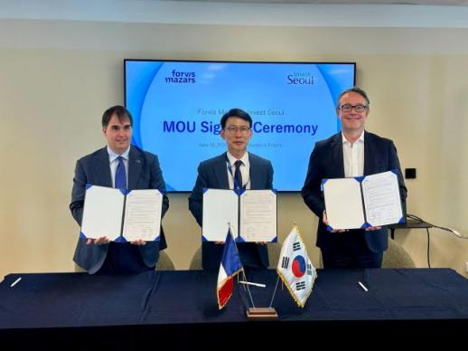 Forvis Mazars Signs MOU with Invest Seoul to Attract French and European Companies