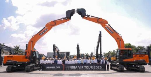 HD Construction Machinery Launches DEVELON Excavator in India