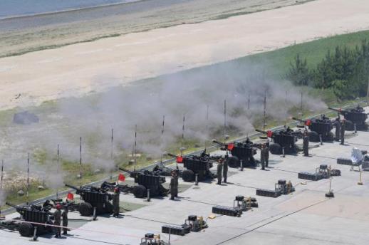 Korean Air Force holds first live-fire drill against drone swarm