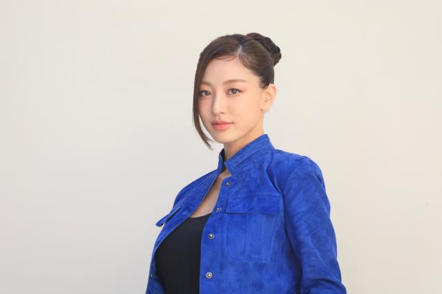 Jihyo at the Tom Ford Beauty Taormina Orange photo call