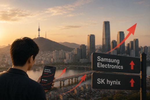 Stock investing in Korea now means buying Samsung and SK hynix
