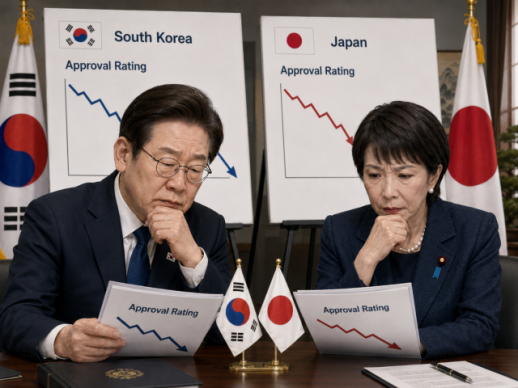 Reality check for Koreas Lee and Japans Takaichi as their honeymoons end