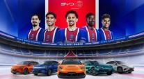 BYD, 파리 생제르맹 공식 자동차 파트너 선정…2029년까지 협력