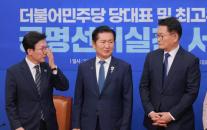 與 당권주자들 중원 당심 공략…신천지 의혹 공방