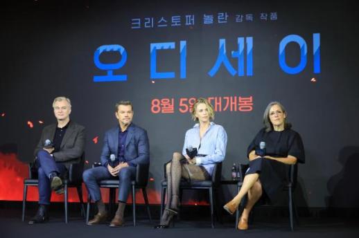 Cast and crew of The Odyssey meet Korean press ahead of release